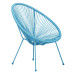 Monaco Egg Chair Set - Blue
